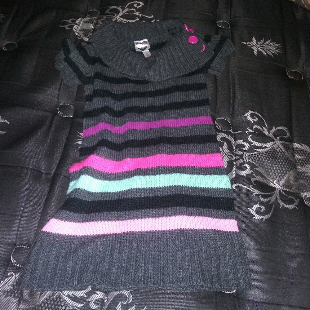 Cherry stix girls sweater dress